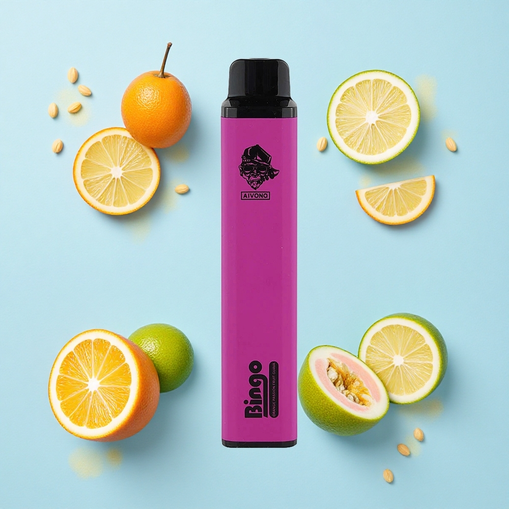 Aivono Aim Bingo 4000 Puffs Orange Passion Fruit Guava 1000mAh 10mL 10W