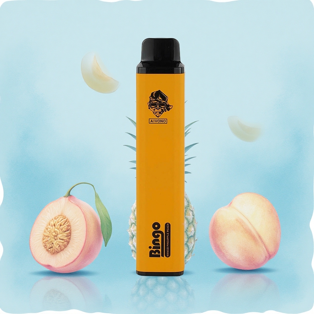 Aivono Aim Bingo 4000 Puffs Pineapple Peach Compact 1000mAh 10mL