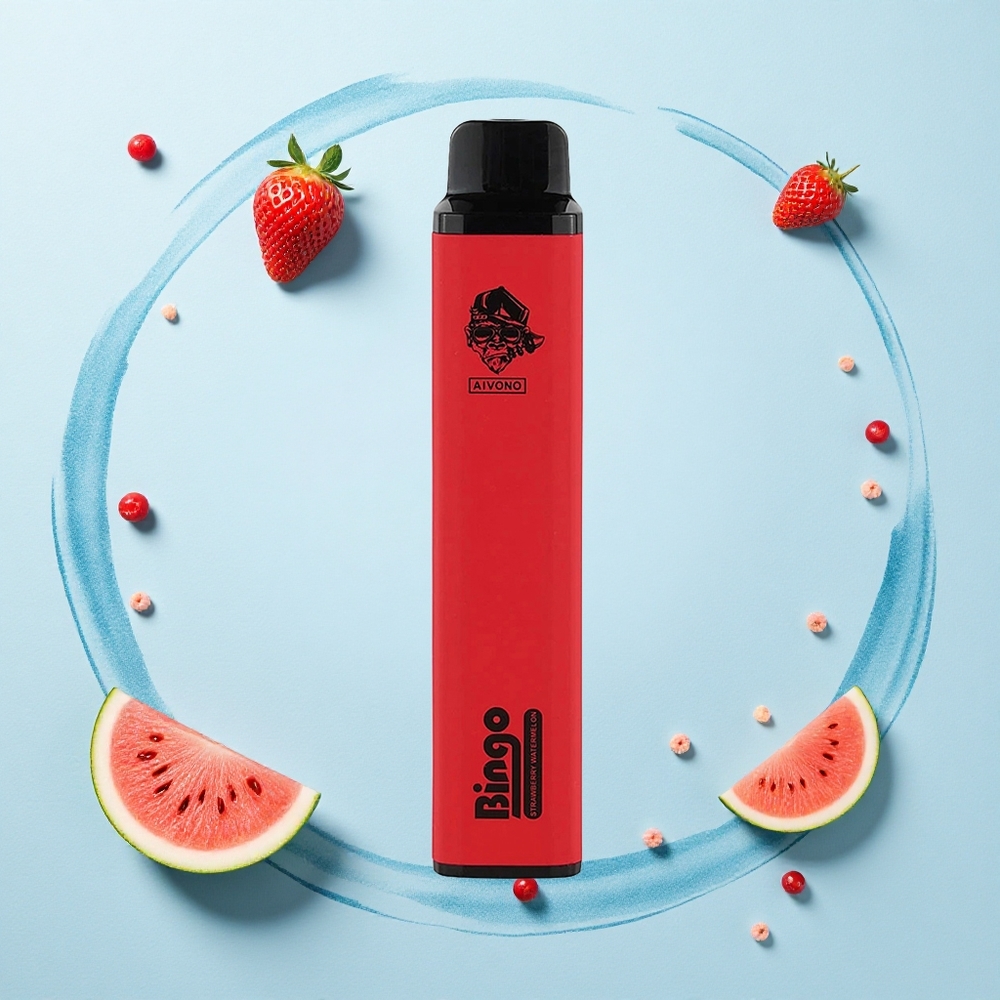 Aivono Aim Bingo 4000 Puffs Strawberry Watermelon Mini 10mL 1000mAh