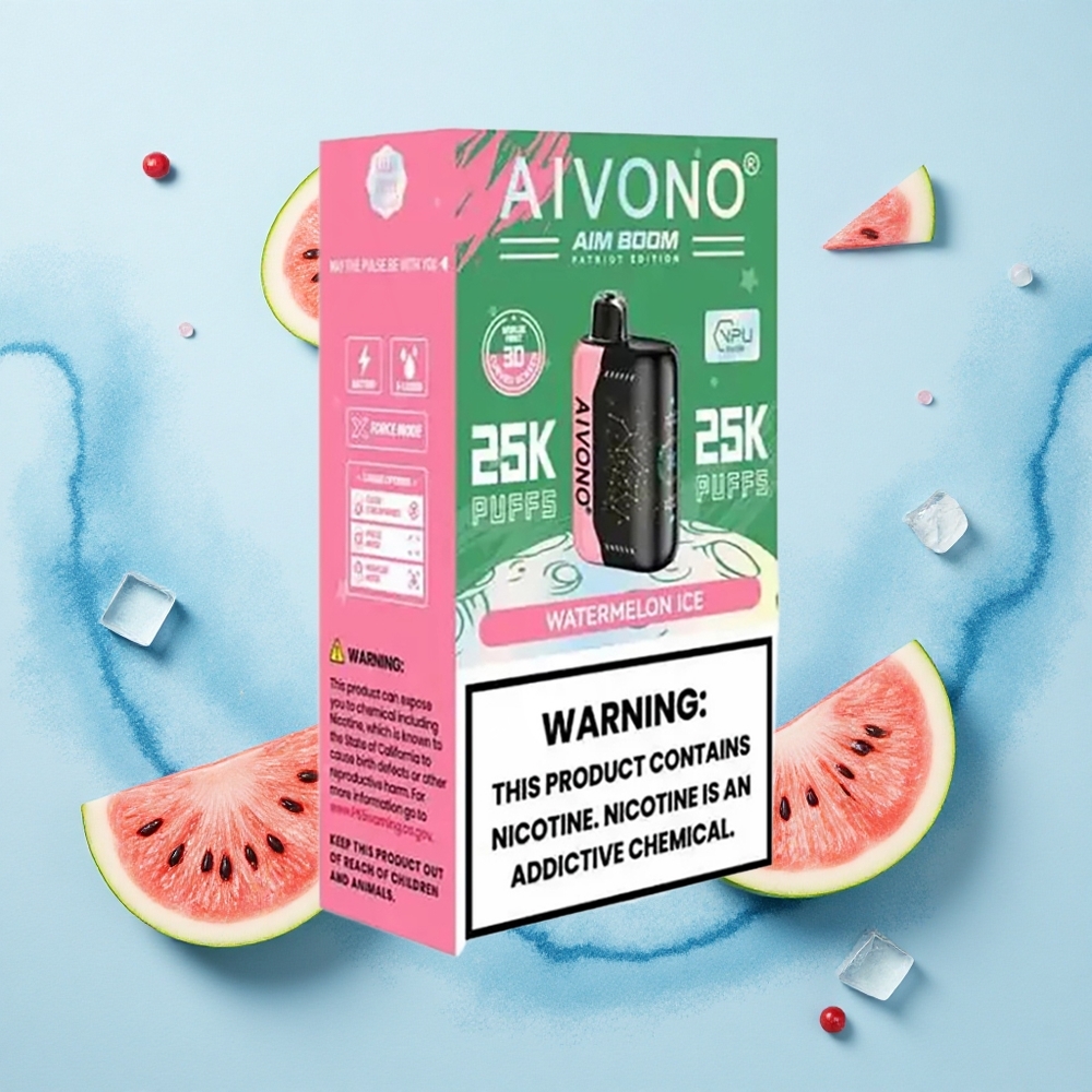 Aivono Aim Boom 25000 Puffs Watermelon Ice 28ml Mesh
