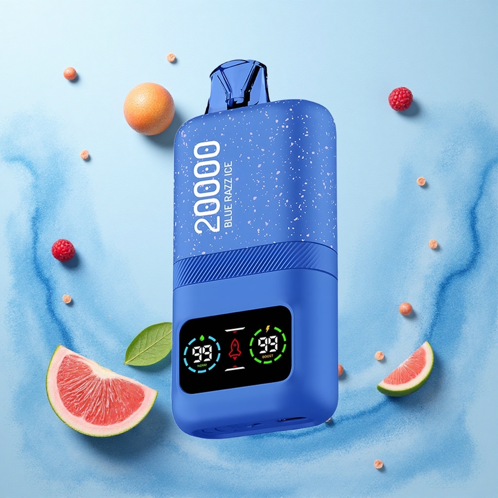 Aivono Aim Magic 20000 Puffs Blue Razz Ice Dual Mesh LCD