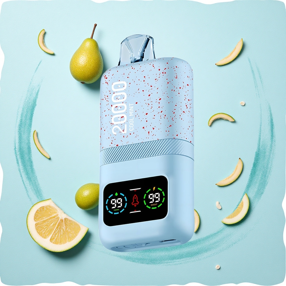 Aivono Aim Magic 20000 Puffs Cool Mint Dual Mesh LCD