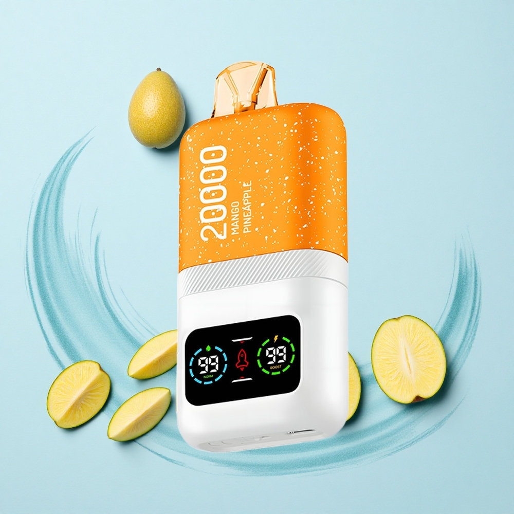 Aivono Aim Magic 20000 Puffs Mango Pineapple Dual Mesh LCD Rechargeable