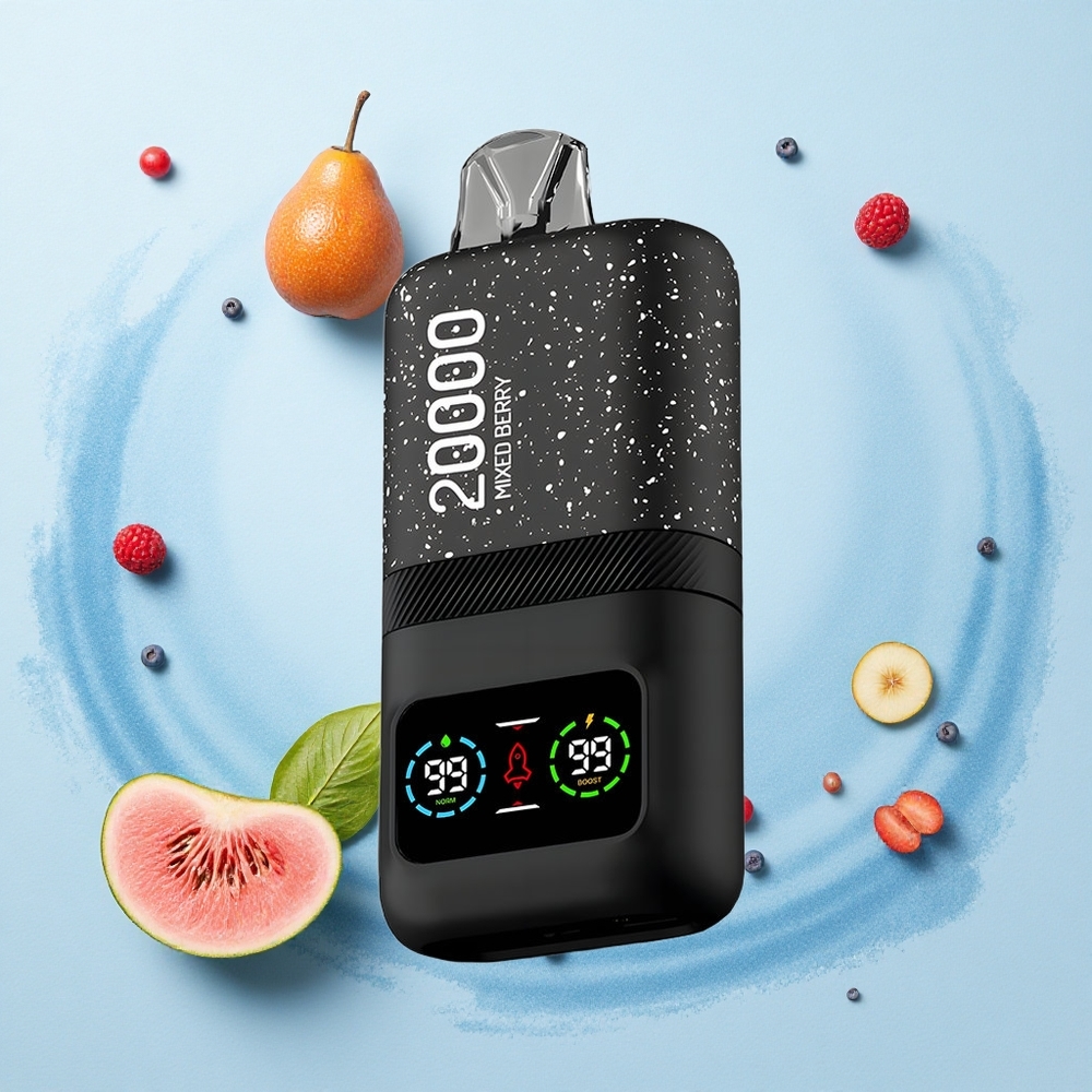 Aivono Aim Magic 20000 Puffs Mixed Berry Dual Mesh LCD Rechargeable