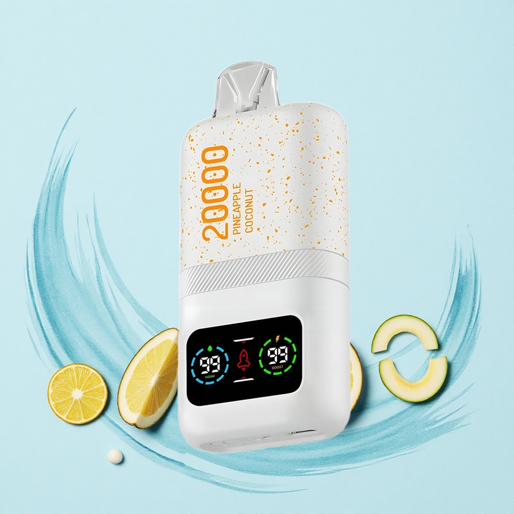 Aivono Aim Magic 20000 Puffs Pineapple Coconut Dual Mesh LCD