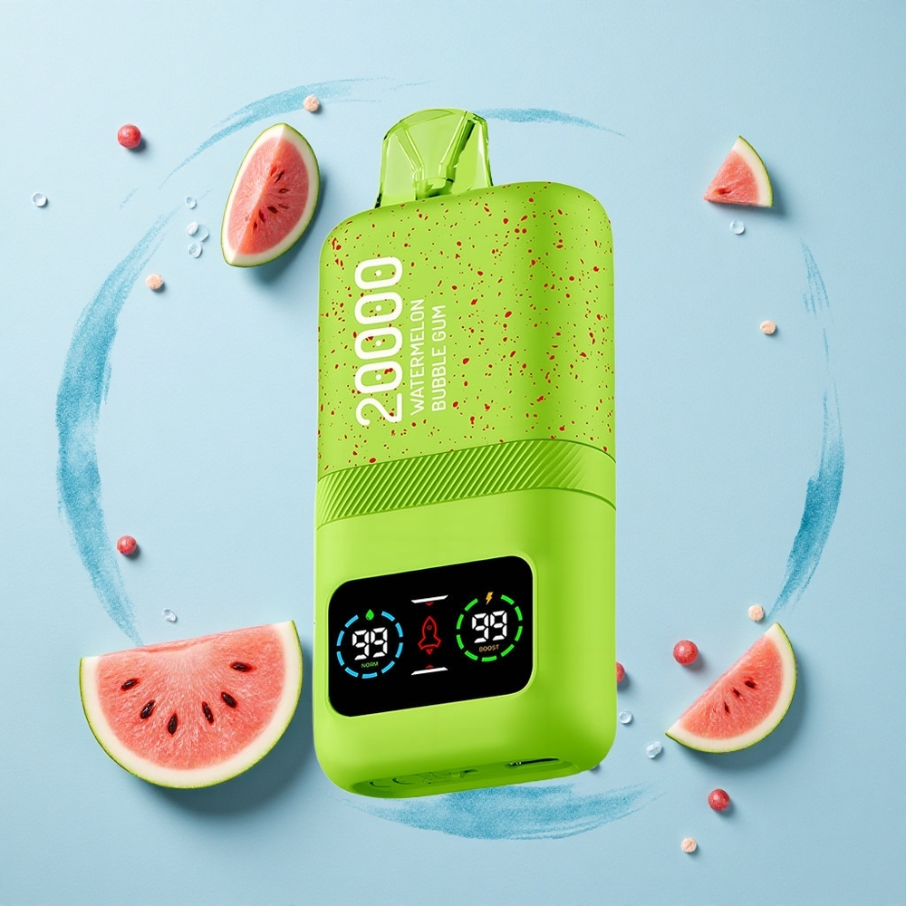 Aivono Aim Magic 20000 Puffs Watermelon Bubble Gum Dual Mesh LCD