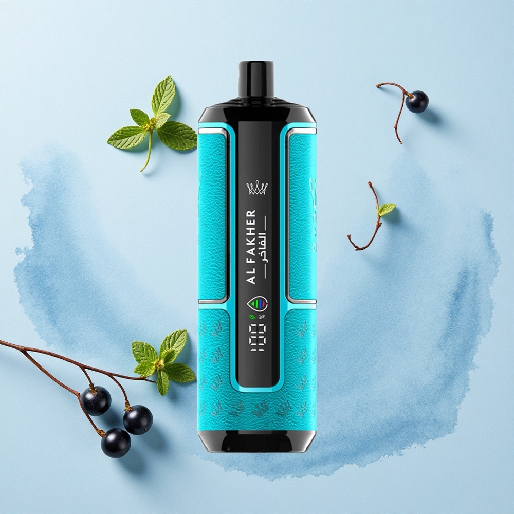Al Fakher Crown Bar 15K Hypermax Blackcurrant Mint 22ml 6mg