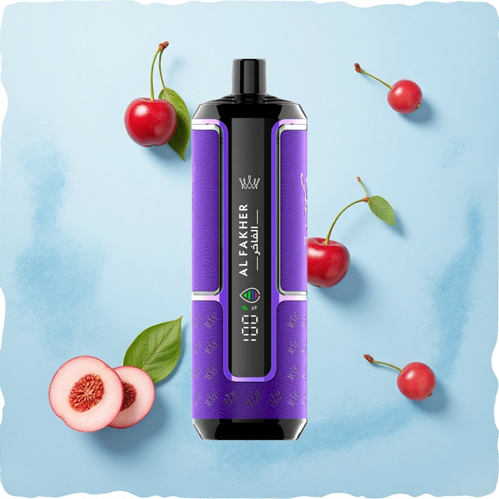 Al Fakher Crown Bar 15K Hypermax Cherry Fiesta Compact