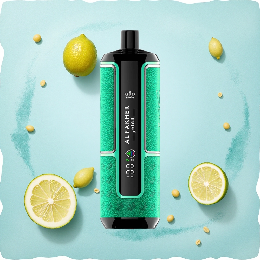 Al Fakher Crown Bar 15K Hypermax Lemon Mint 22ml DTL 6mg