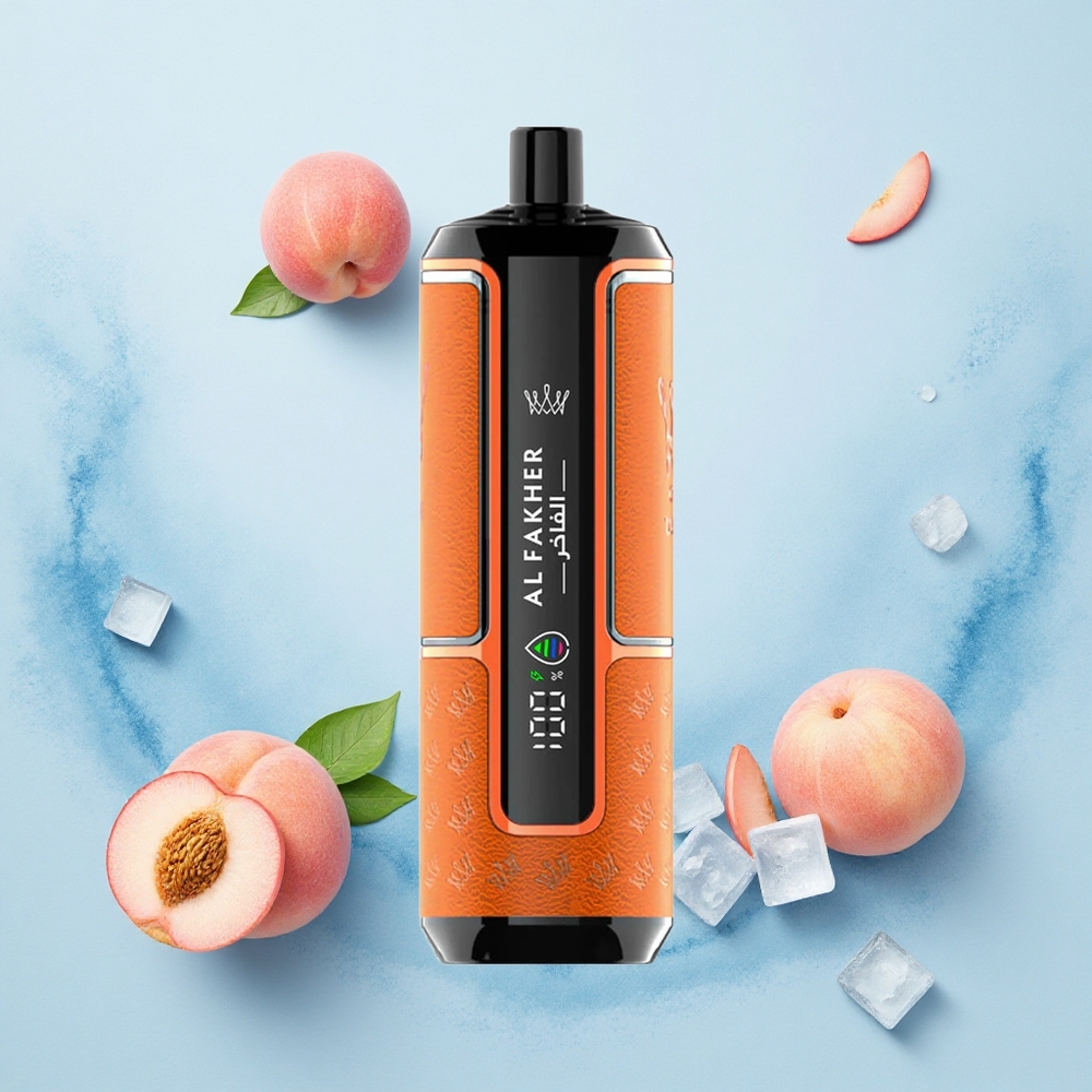 Al Fakher Crown Bar 15K Hypermax Peach Ice 22ml DTL