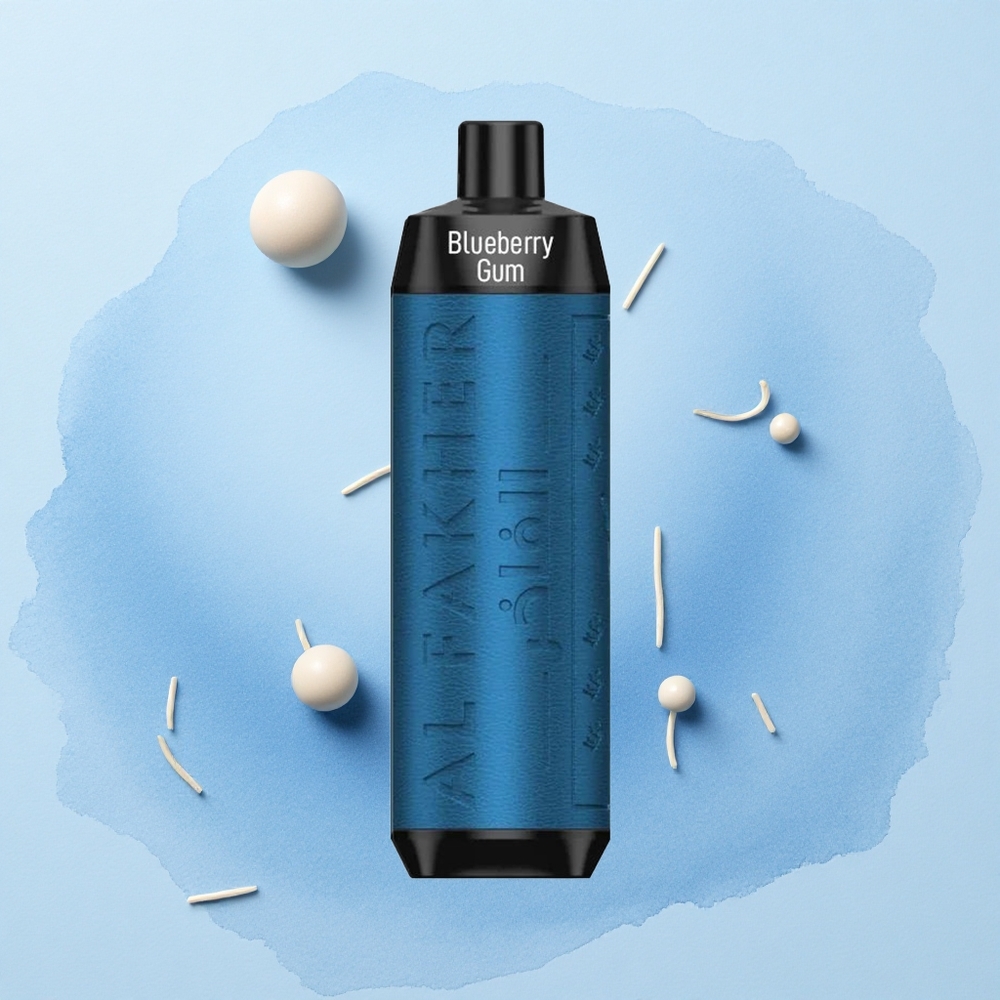 Al Fakher Crown Bar 8000 Crystal Blueberry Gum 600mah USB-C