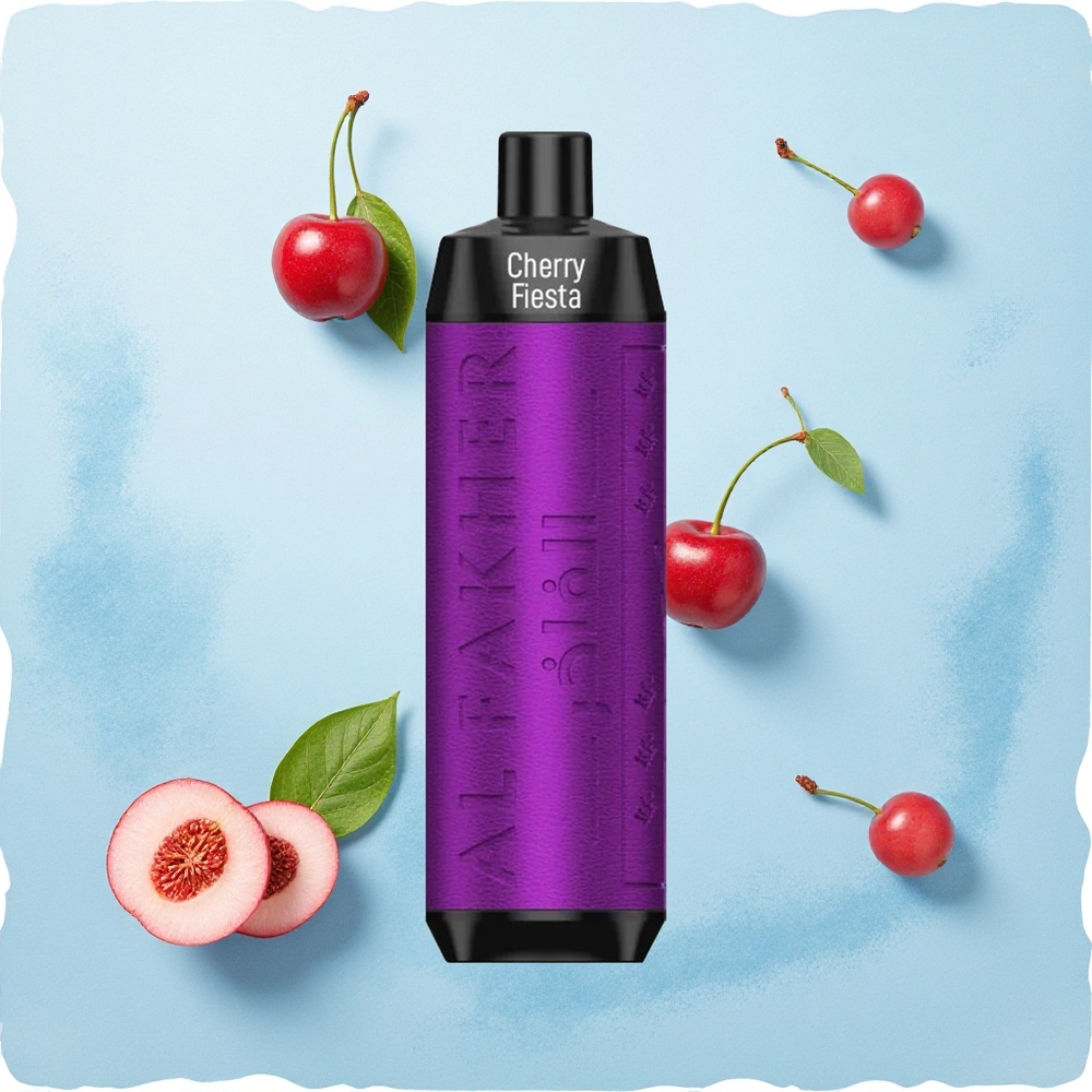 Al Fakher Crown Bar 8000 Crystal Cherry Charge Crystal