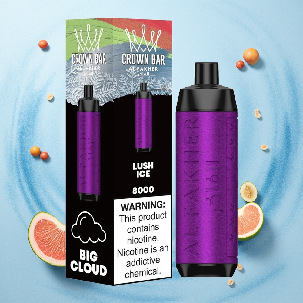 Al Fakher Crown Bar 8000 Crystal Chill 600mah USB-C