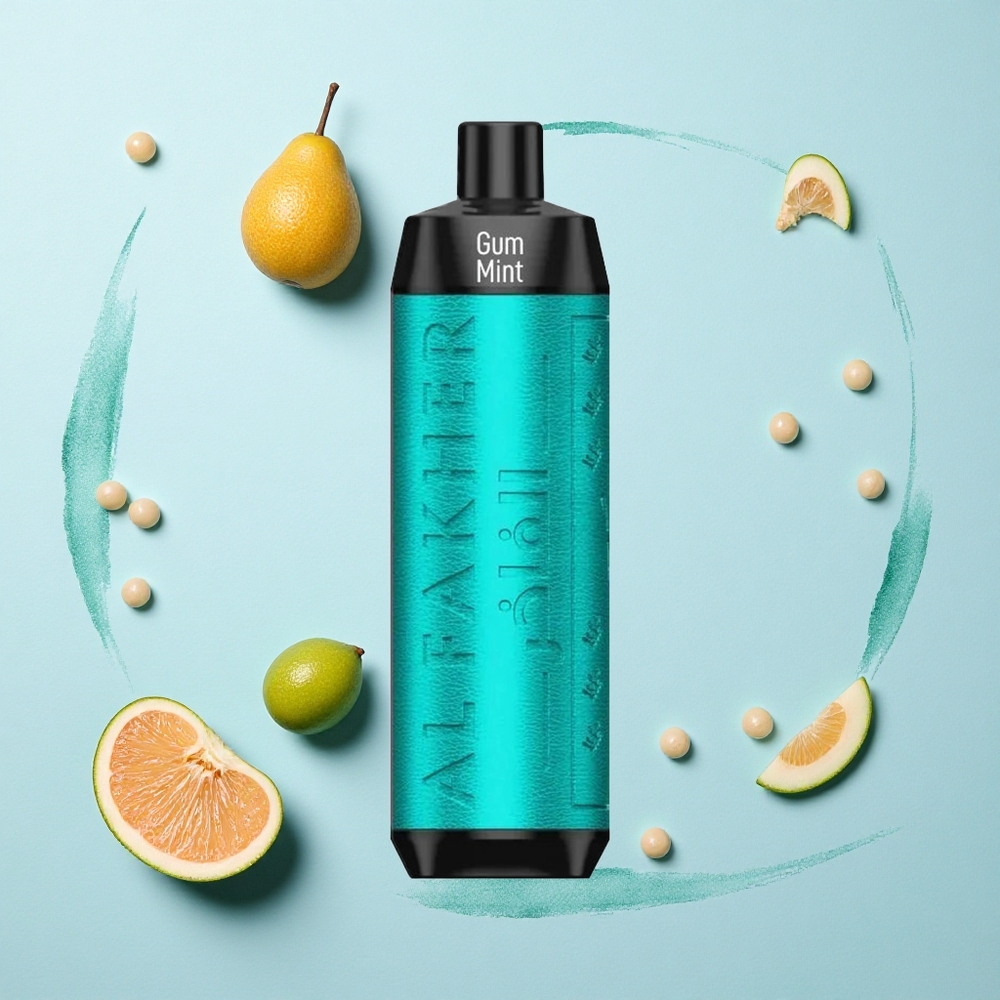 Al Fakher Crown Bar 8000 Crystal Mint 600mah Compact