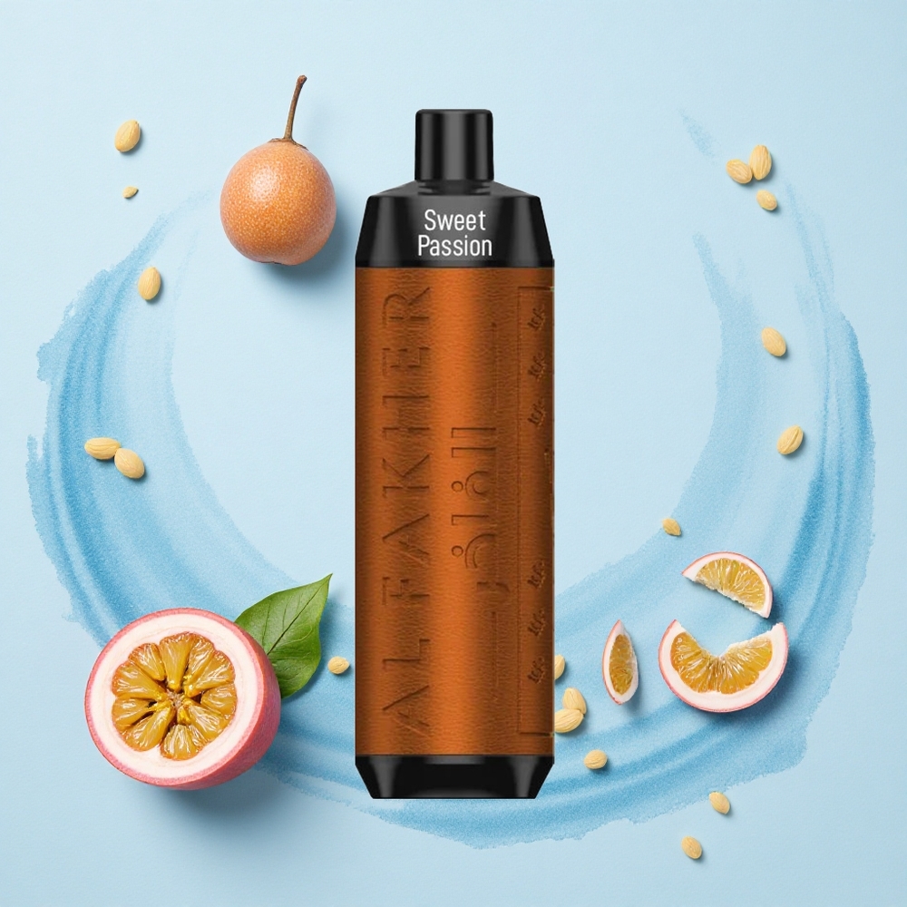 Al Fakher Crown Bar 8000 Crystal Sweet Passionfruit 600mah Type-C