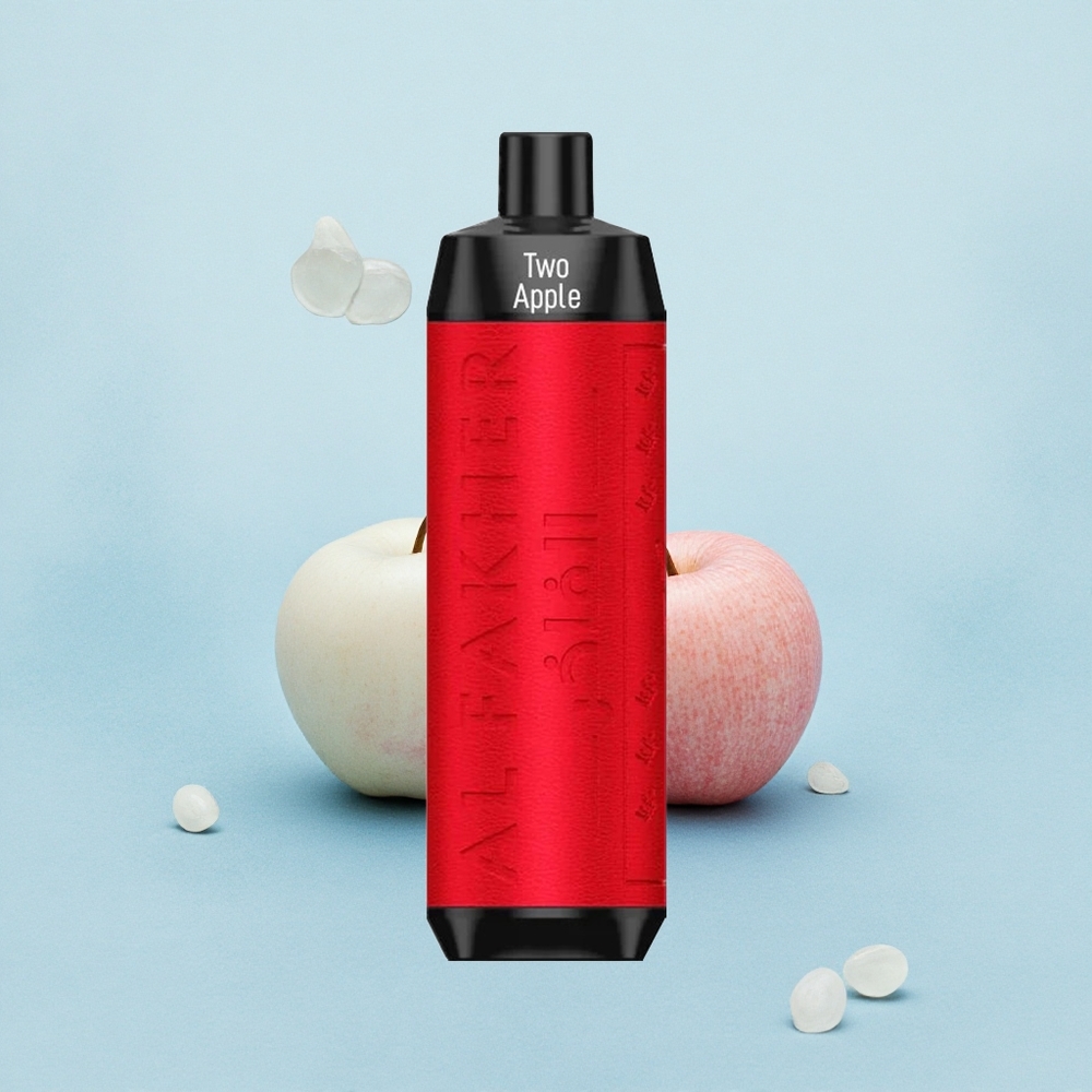 Al Fakher Crown Bar 8000 Crystal Twin Apple 600mah USB-C