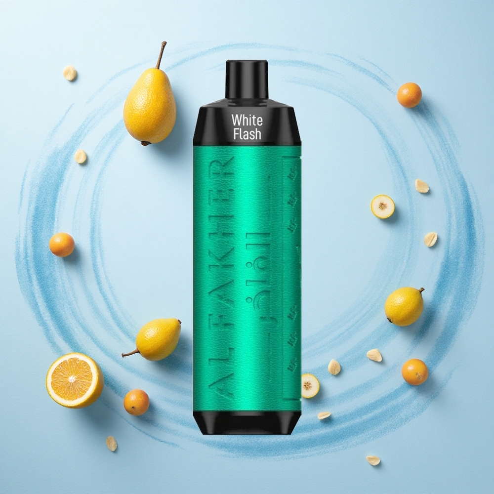 Al Fakher Crown Bar 8000 Crystal White Flash 600mah USB-C