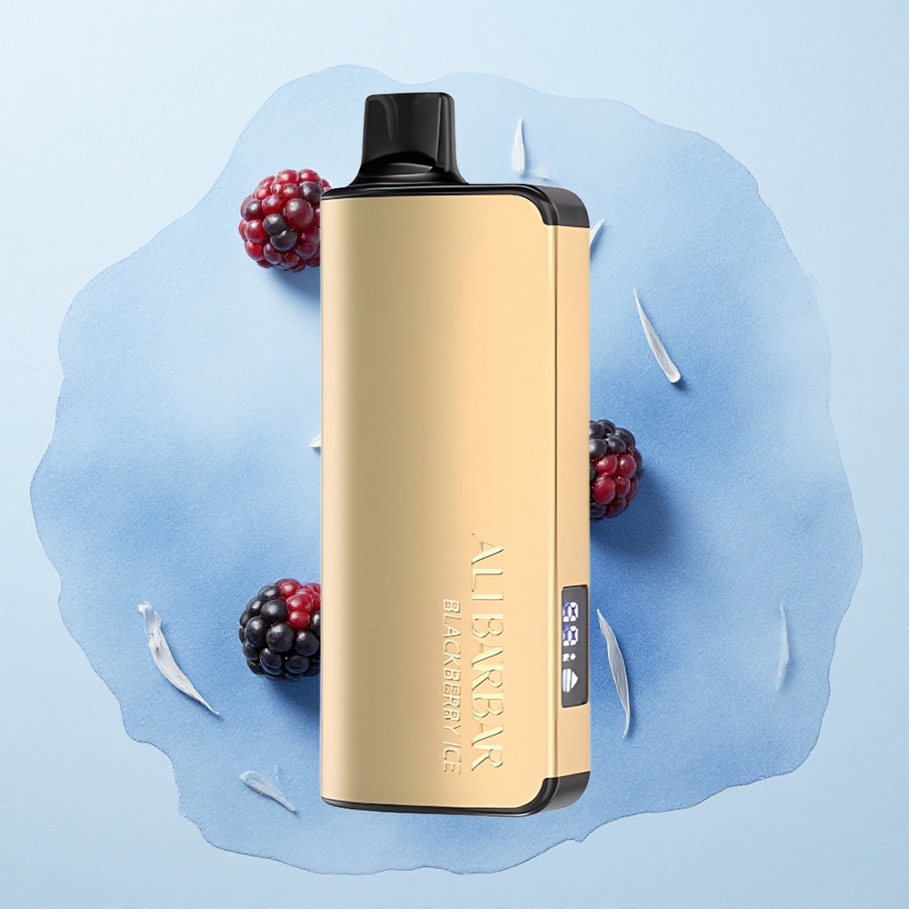 Alibarbar Ingot 9000 Puffs Blackberry Ice 22ml 2350mah LED