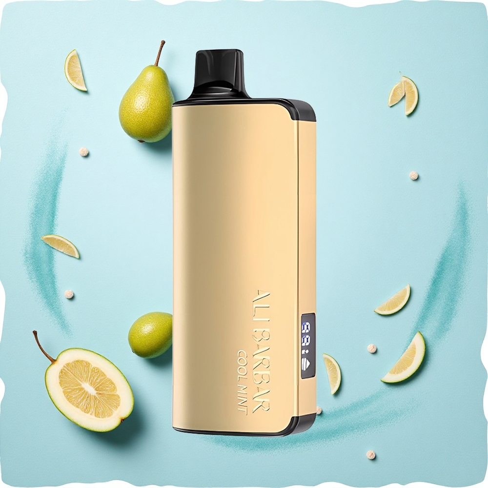 Alibarbar Ingot 9000 Puffs Cool Mint 22ml LED