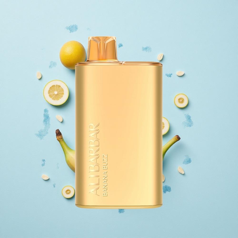 Alibarbar Rich 8000 Puffs Banana Buzz 20ml 2000mAh Disposable