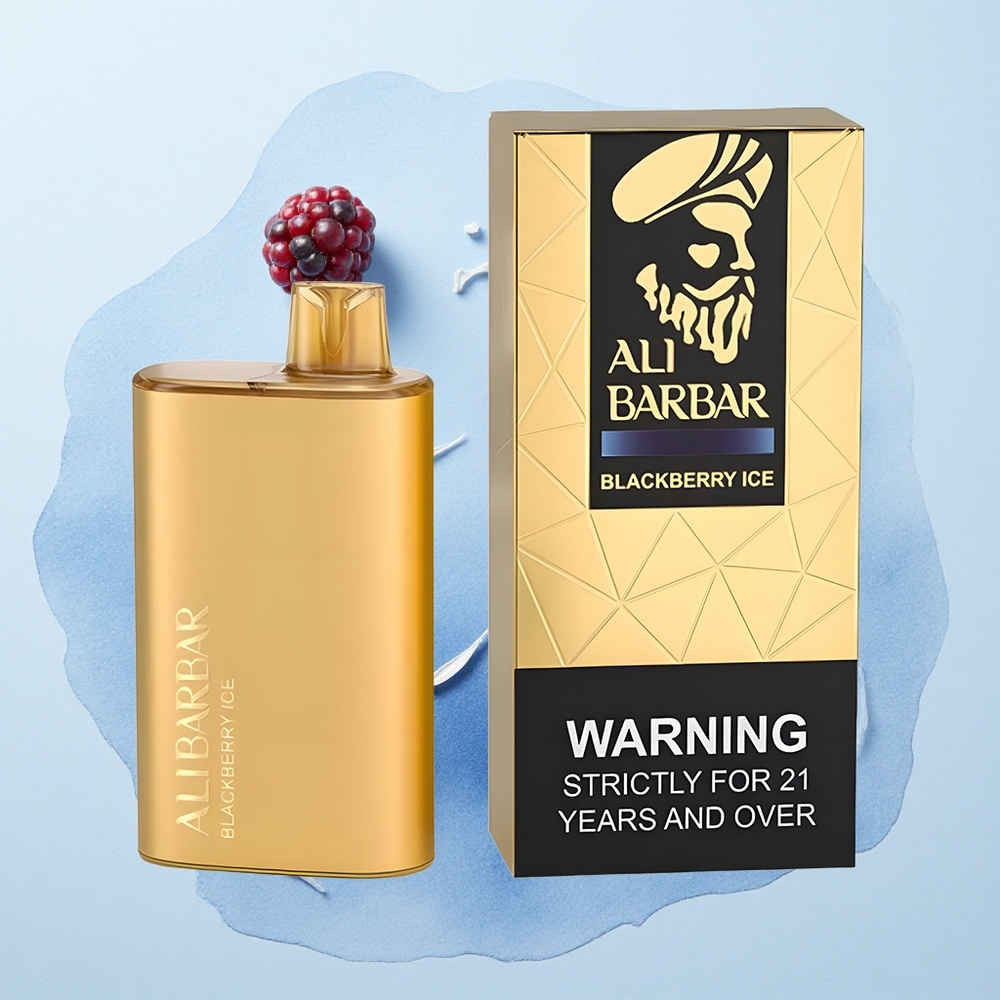 Alibarbar Rich 8000 Puffs Blackberry Ice 20ml Disposable Vape