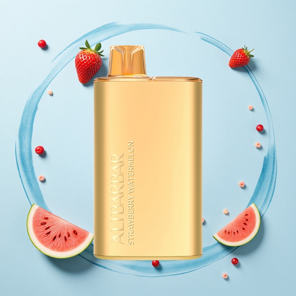 Alibarbar Rich 8000 Puffs Strawberry Watermelon 20ml Disposable Vape