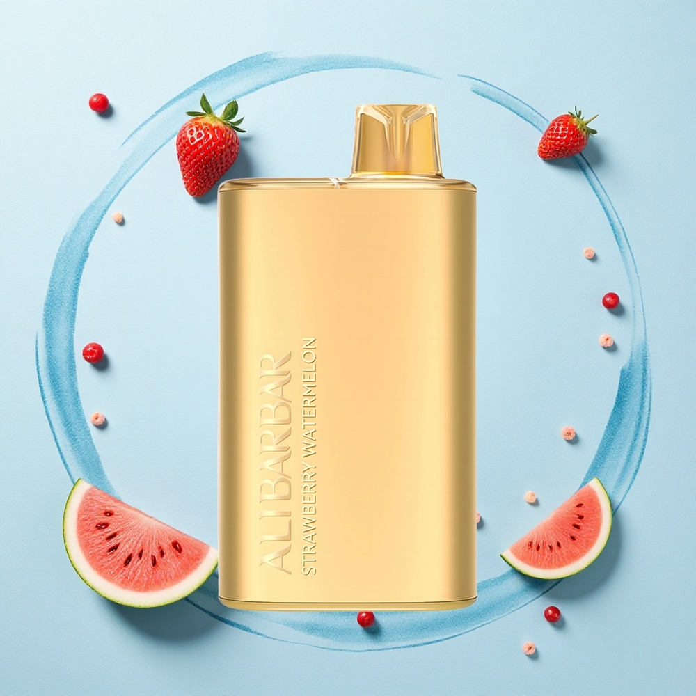 Alibarbar Rich 8000 Puffs Strawberry Watermelon 20ml Disposable Vape