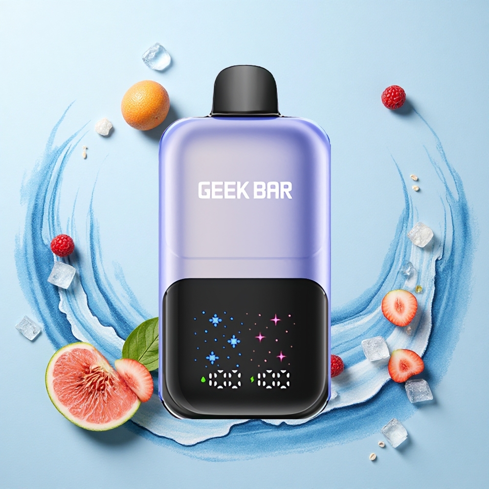 GEEK BAR 2GO 20ml 50000 Puffs Mixed Berries Ice with Dual Tanks & Adjustable Coolness
