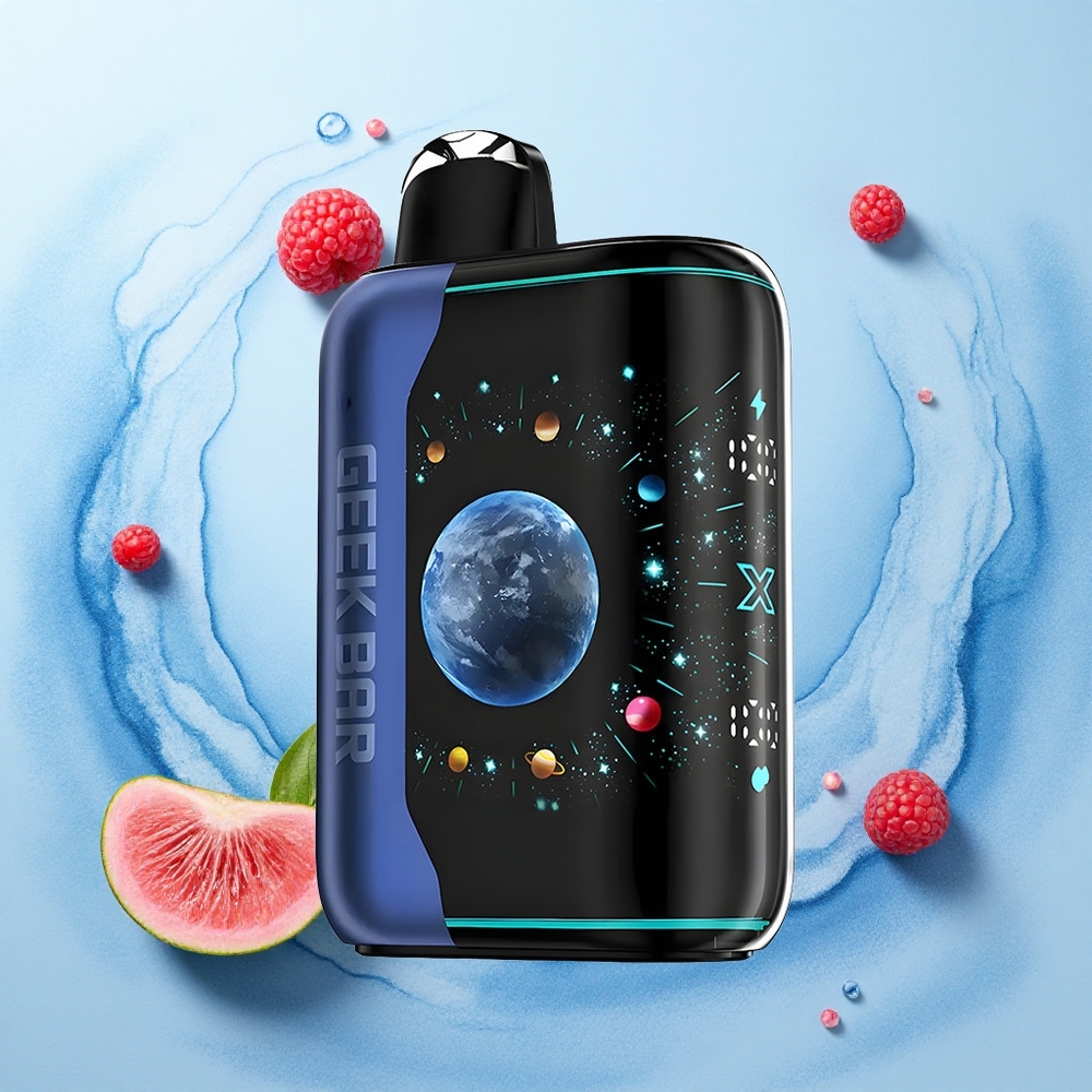 GEEK BAR Platinum Edition 25000 Puffs Blue Razz Ice Dual Mesh 2% Platinum