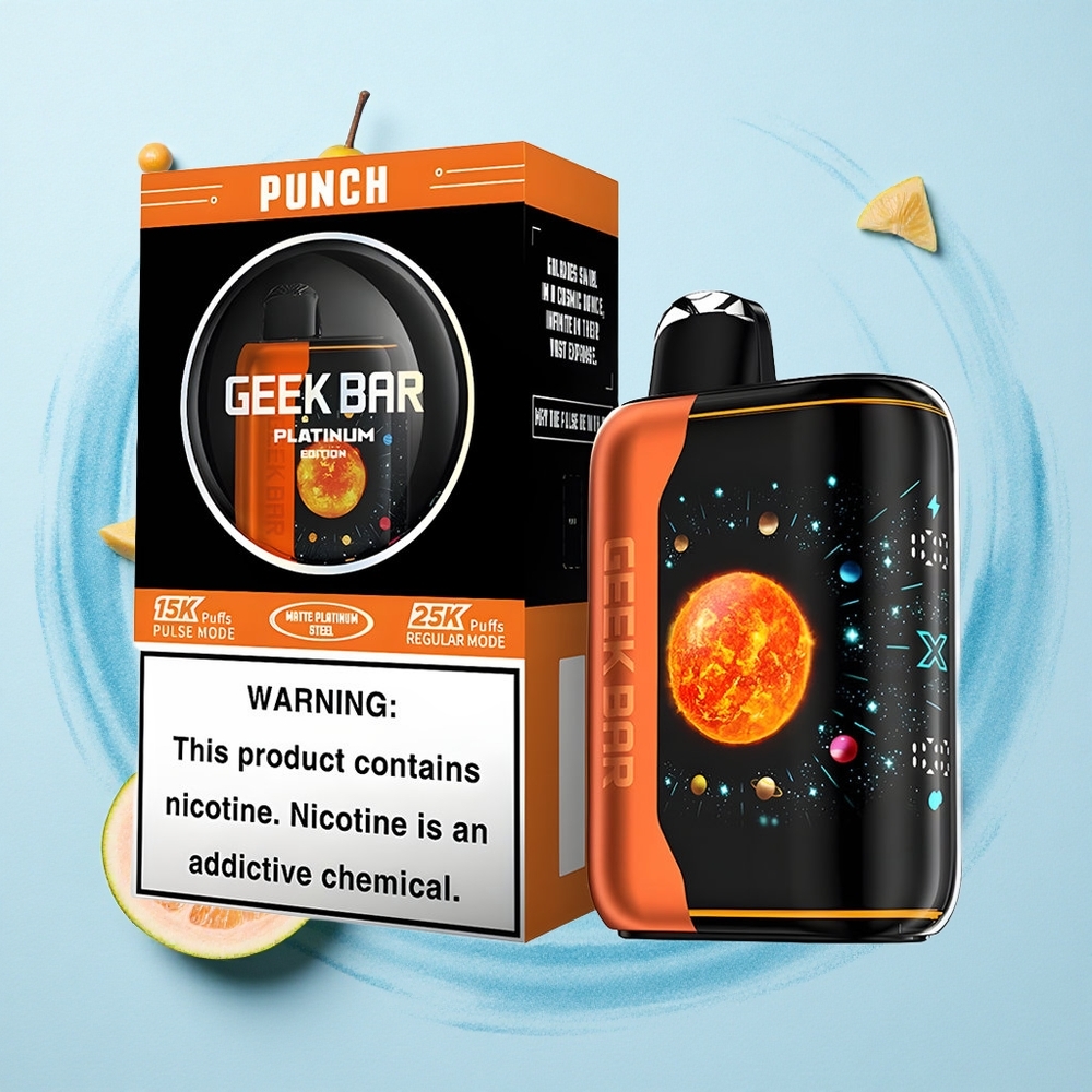 GEEK BAR Platinum Edition 25000 Puffs Platinum Punch - Dual Mesh & 20mL