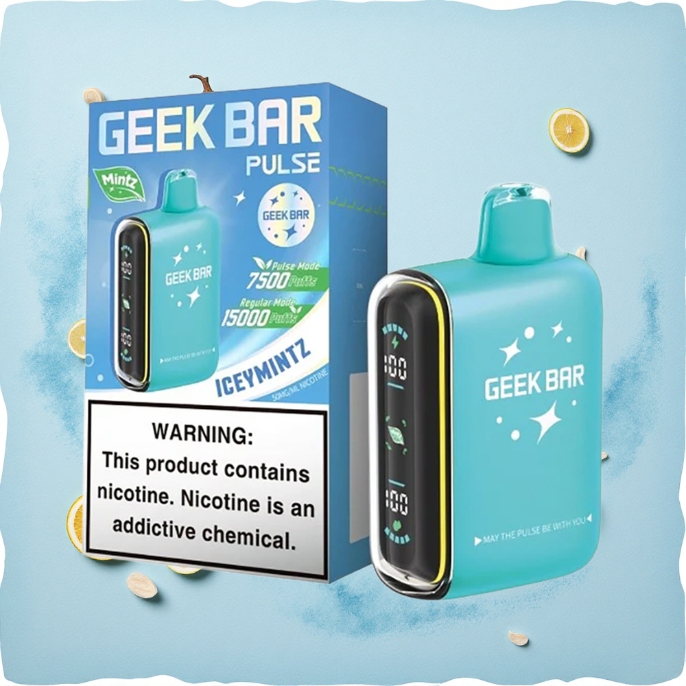 GEEK BAR Pulse 15000 Puffs Mintz Edition 16ML 5% USB-C
