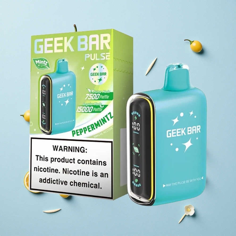 GEEK BAR Pulse 15000 Puffs Mintz Edition 16ML 5% USB-C