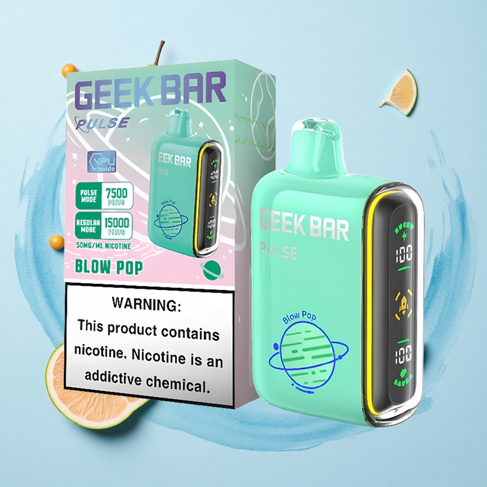 GEEK BAR Pulse 15000 Puffs Planet Edition 16ML USB-C Adjustable Airflow