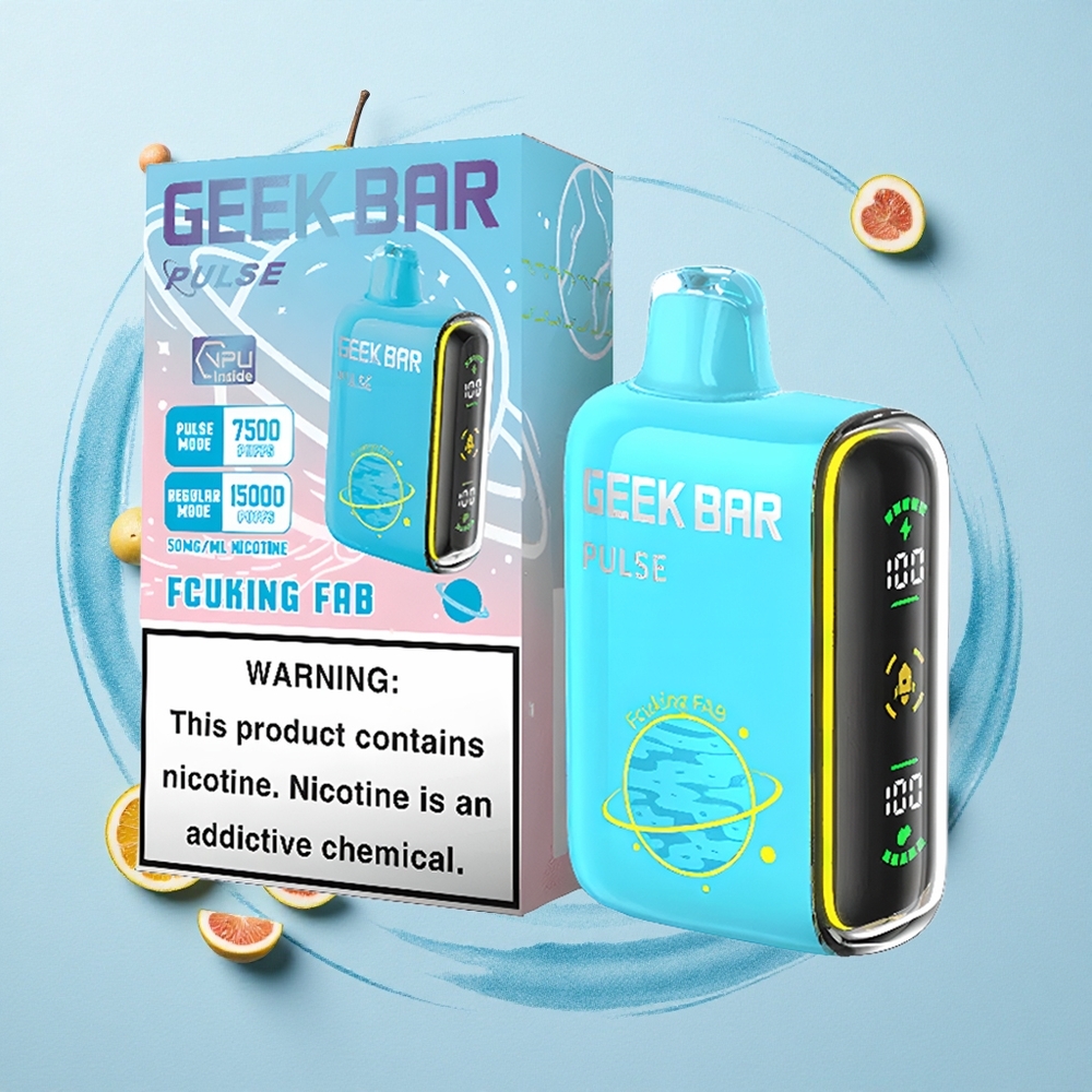 GEEK BAR Pulse 15000 Puffs Planet Edition 16ML USB-C Adjustable Airflow