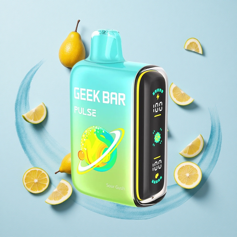 GEEK BAR Pulse 15000 Puffs Sour Edition Pulse X 16ML 5% Airflow