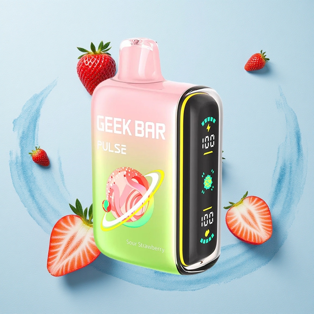 GEEK BAR Pulse 15000 Puffs Sour Edition Pulse X 16ML 5% Airflow