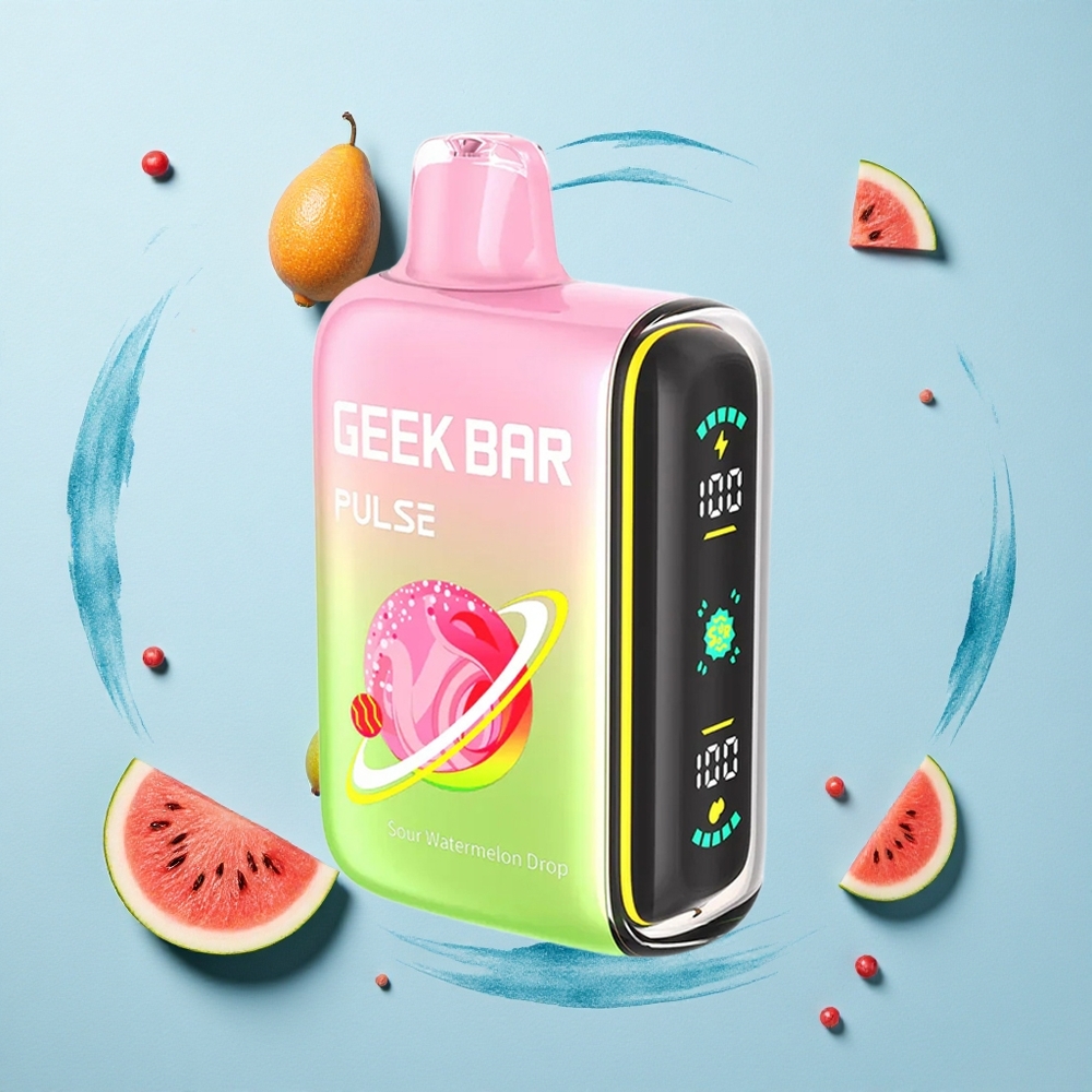 GEEK BAR Pulse 15000 Puffs Sour Edition Pulse X 16ML 5% Airflow