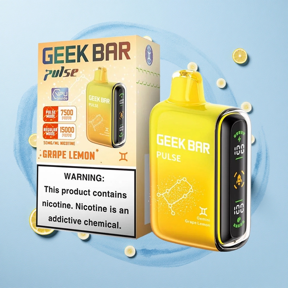 GEEK BAR Pulse 15000 Puffs Zodiac Edition 16ML 650mAh USB-C