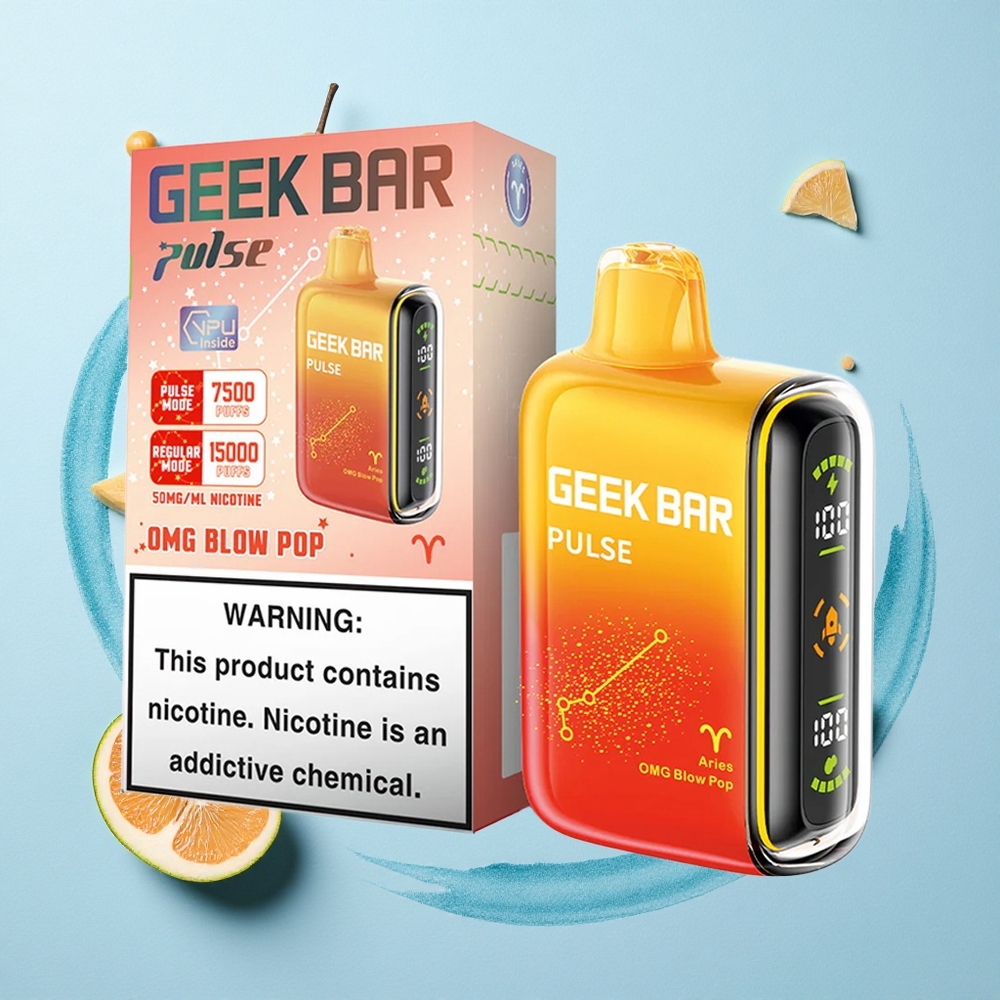 GEEK BAR Pulse 15000 Puffs Zodiac Edition 16ML 650mAh USB-C