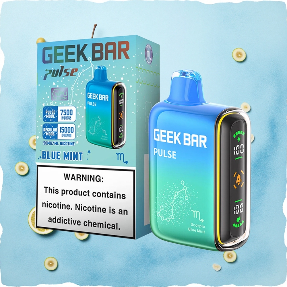 GEEK BAR Pulse 15000 Puffs Zodiac Edition 16ML 650mAh USB-C