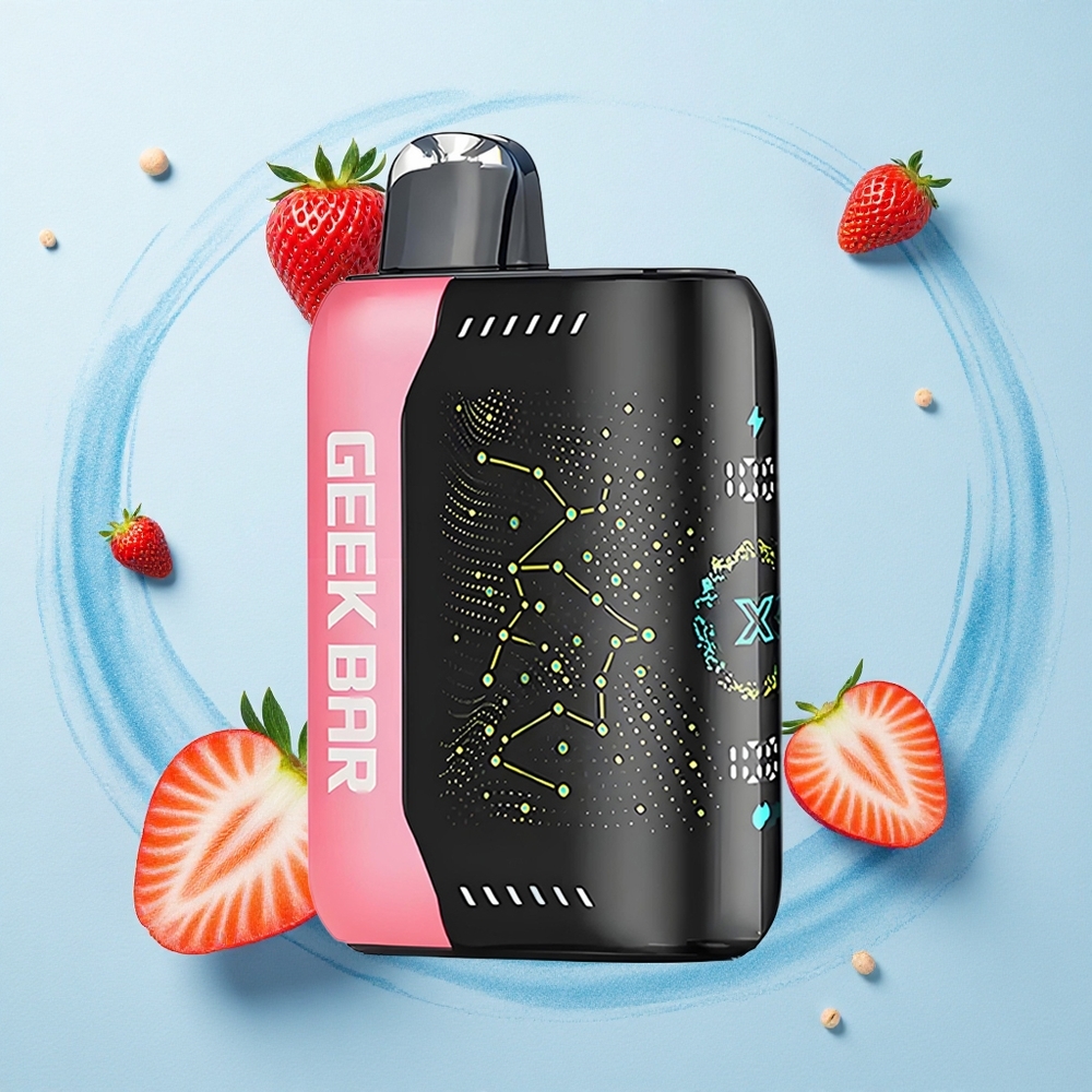 GEEK BAR Pulse X 25000 Puffs Zero Nicotine Dual Mesh 18mL Curve Screen