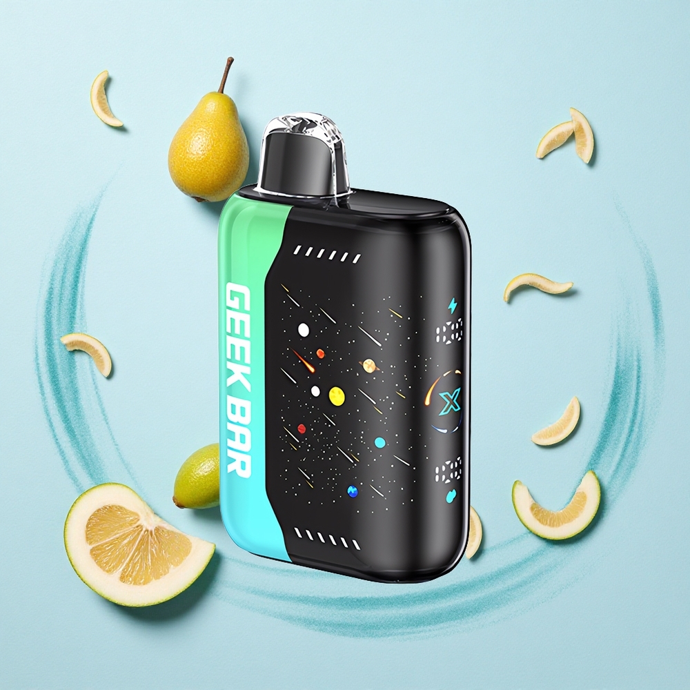 GEEK BAR Pulse X 42K Puffs Meteor Edition Curved Screen Fast-Charging Dual Mesh Coil