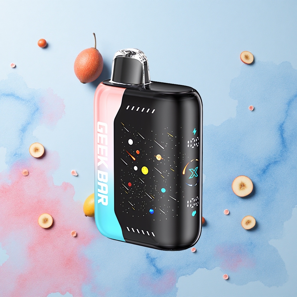 GEEK BAR Pulse X 42K Puffs Meteor Edition Pink & Blue Dual Mesh Fast-Charging Edition
