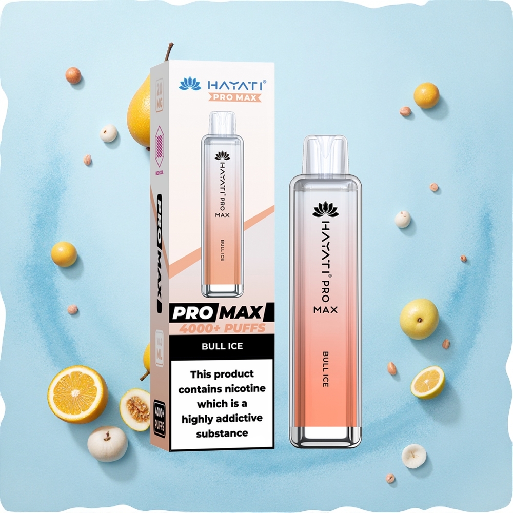 Hayati Pro Max 4000 Puffs Frost Dual Mesh 1400mAh Rechargeable
