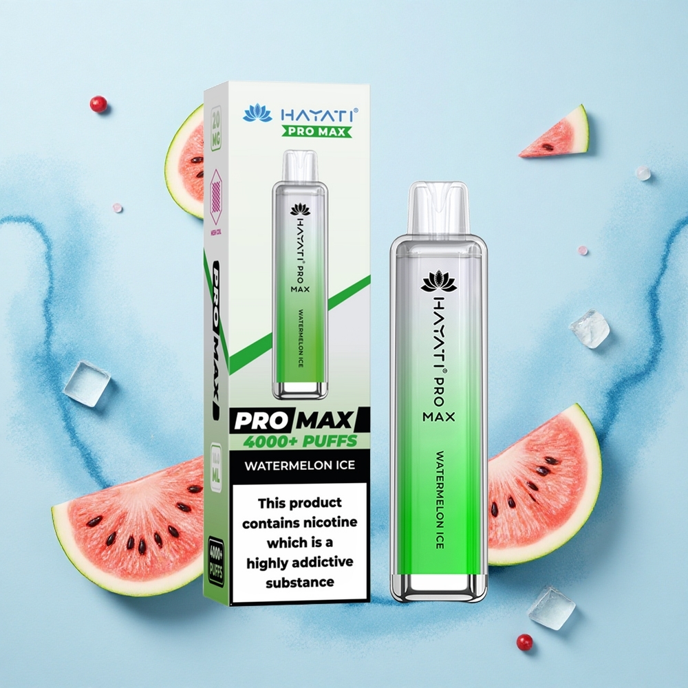Hayati Pro Max 4000 Puffs Watermelon Ice Dual Mesh 1400mAh