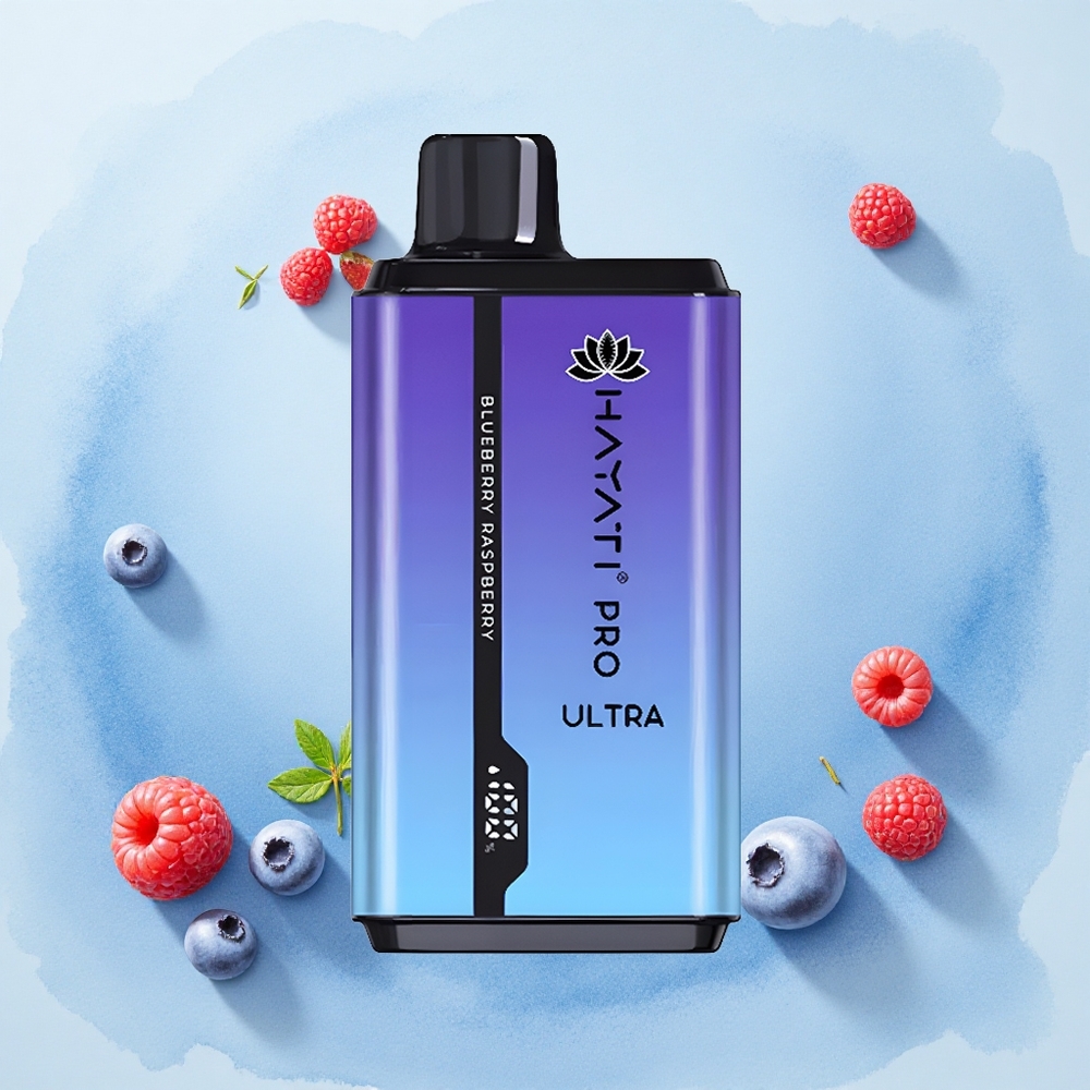 Hayati Pro Ultra 15000 Puffs Blueberry Raspberry Dual 12ml 850mAh