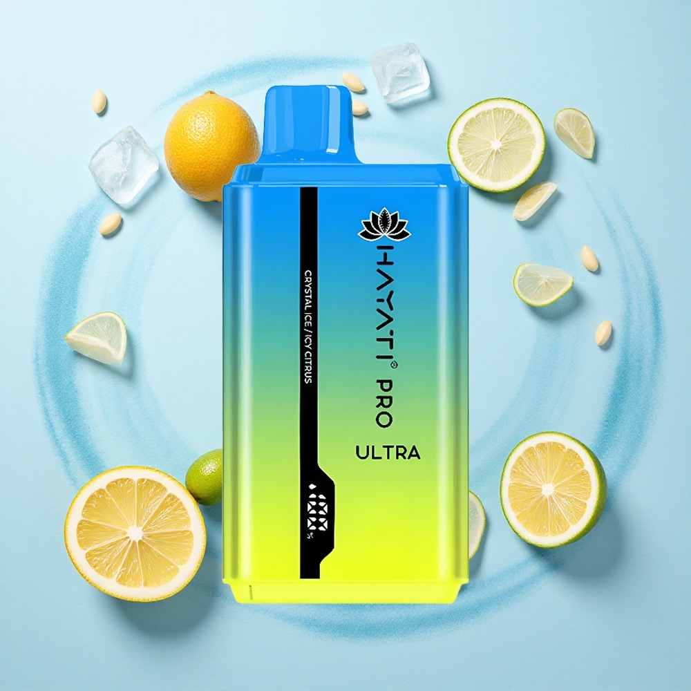 Hayati Pro Ultra 15000 Puffs Ice Icy Citrus 850mAh 24ml 2%