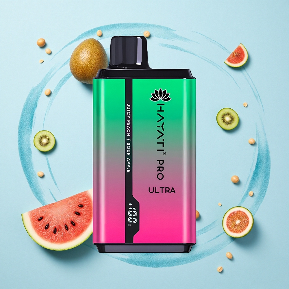 Hayati Pro Ultra 15000 Puffs Kiwi Passionfruit 850mAh