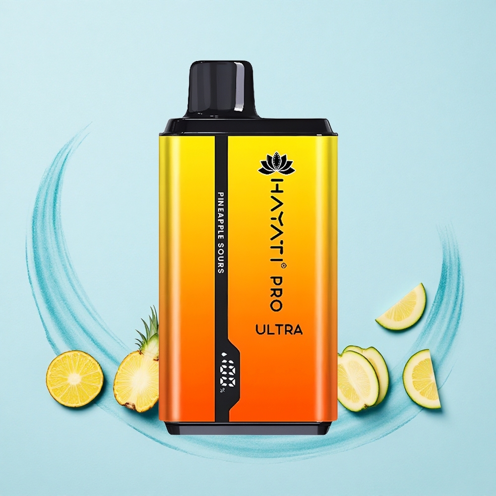 Hayati Pro Ultra 15000 Puffs Pineapple Sours 850mAh 24ml