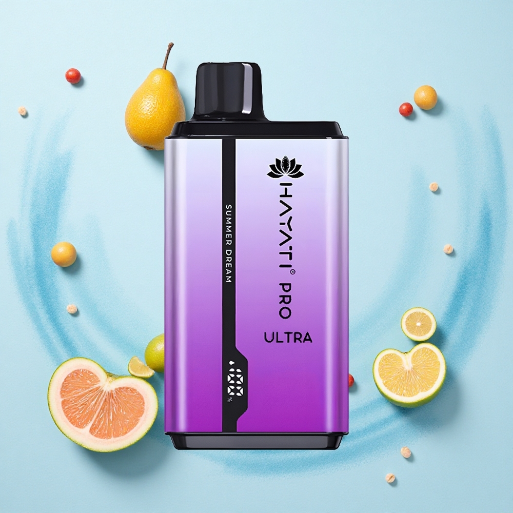 Hayati Pro Ultra 15000 Puffs Summer Dream 850mAh Dual Liquid